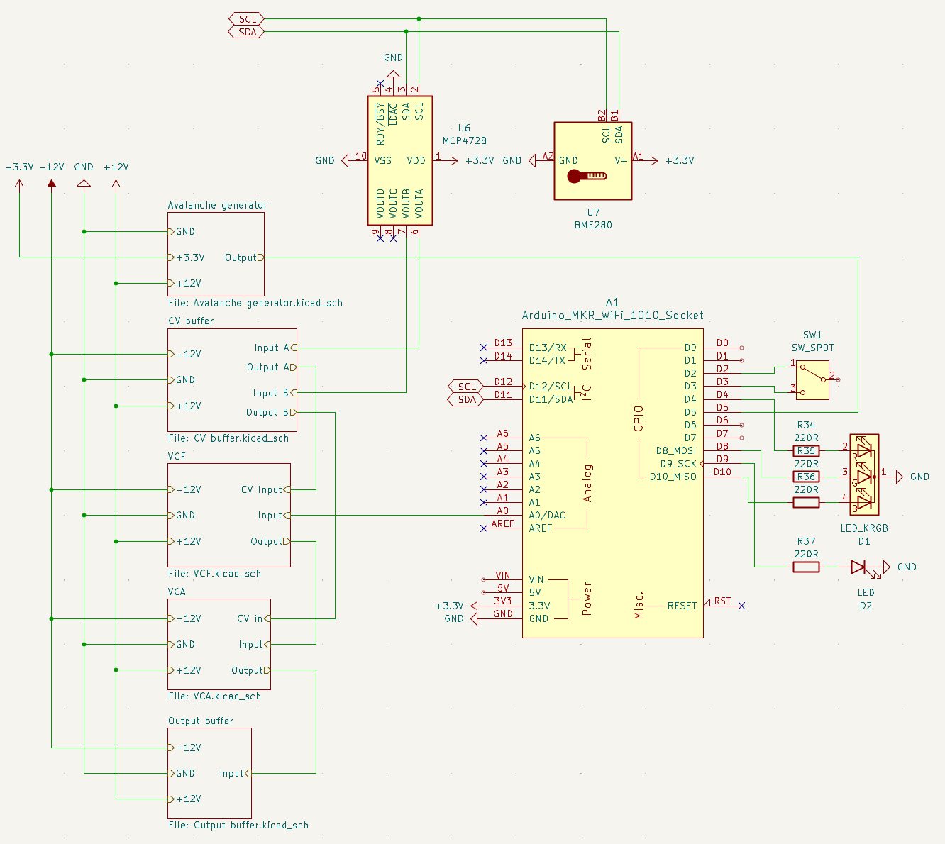 Top-level circuit diagram.