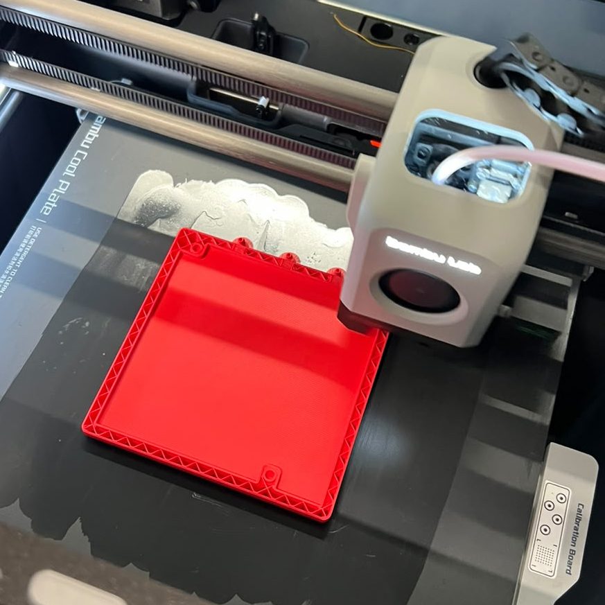 Printing the enclosure.